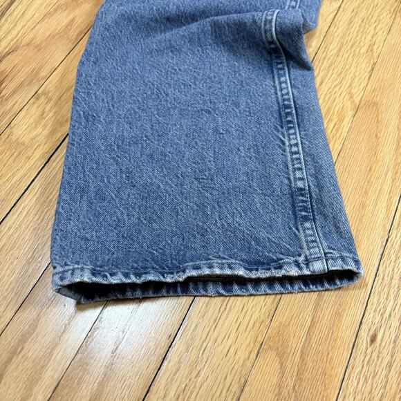 $288 MOTHER The Reifler Jeans Size 28 Early Blue Wash 100% Cotton Denim Pants - Picture 9 of 16